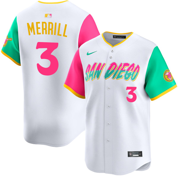 Jackson Merrill San Diego Padres City Connect Limited Jersey by