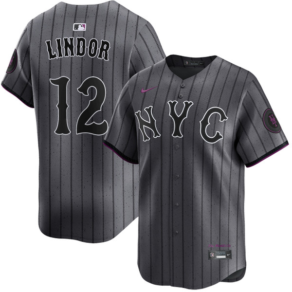 Francisco Lindor New York Mets City Connect Limited Jersey by NIKE