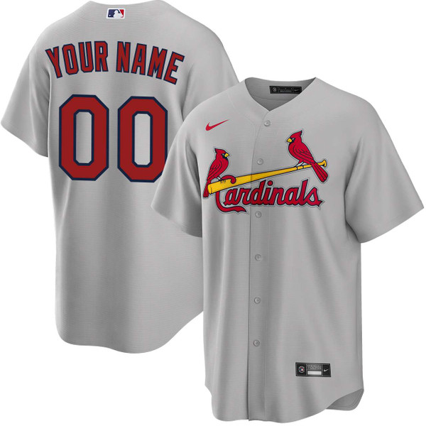 新品Nike St. Louis Cardinals ユニフォームセントルイM St. Louis Cardinals Personalized Road Jersey by NIKE® | Official MLB®