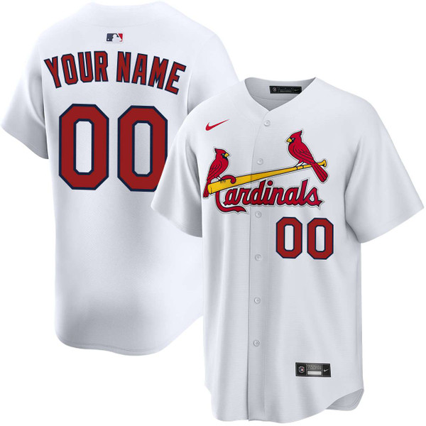 St. Louis Cardinals Personalized Home Limited Jersey by NIKE