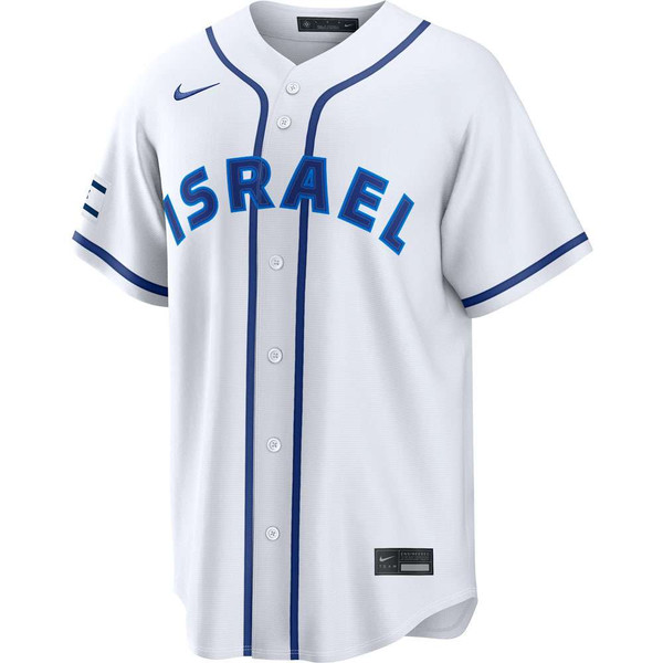 Team Israel 2026 World Baseball Classic Stadium Home Jersey by NIKE®