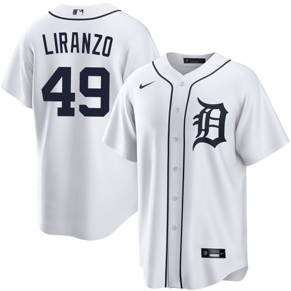 Thayron Liranzo Detroit Tigers Home Jersey by NIKE® | Official MLBÂ®