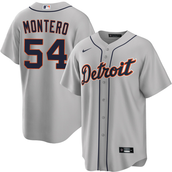 Keider Montero Detroit Tigers Road Jersey by NIKE® | Official MLBÂ®