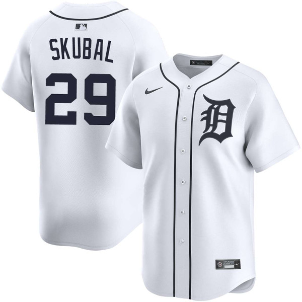 Tarik Skubal Detroit Tigers Home Limited Jersey by NIKE® | Official MLBÂ®