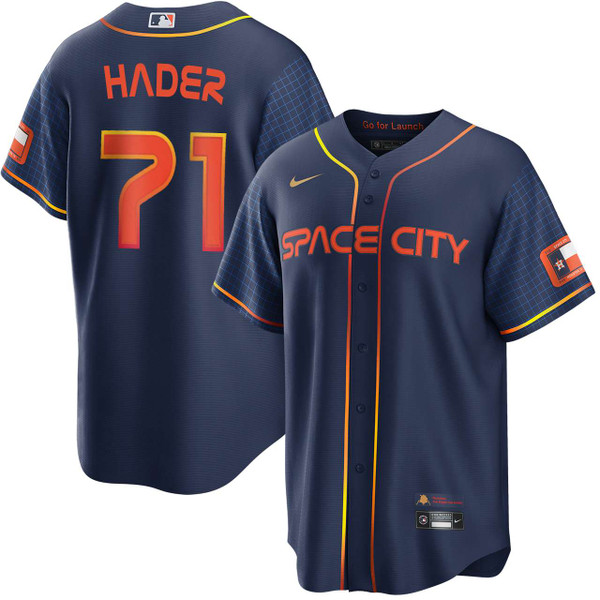 Josh Hader Houston Astros City Connect Space City Jersey by NIKE