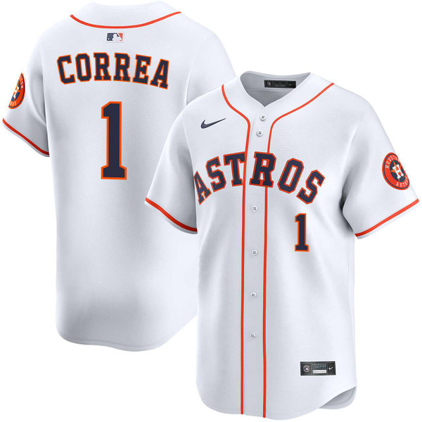 Carlos Correa Houston Astros Home Limited Jersey by NIKE