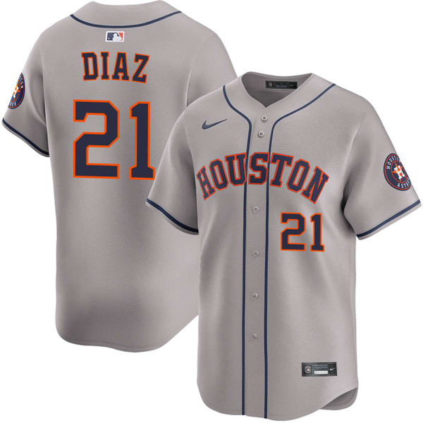 Yainer Diaz Houston Astros Road Limited Jersey by NIKE® | Official