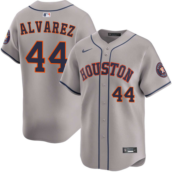 ヒューストン・アストロズ　シティコネクトユニフォーム　44番 アルバレスモデル Yordan Alvarez Houston Astros Road Limited Jersey by NIKE