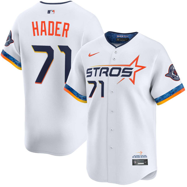 MLB ASTROS ユニフォーム Nike ホワイト Josh Hader Houston Astros City Connect Limited Jersey by NIKE