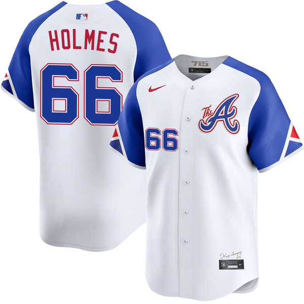 Grant Holmes Atlanta Braves City Connect Limited Jersey by NIKE