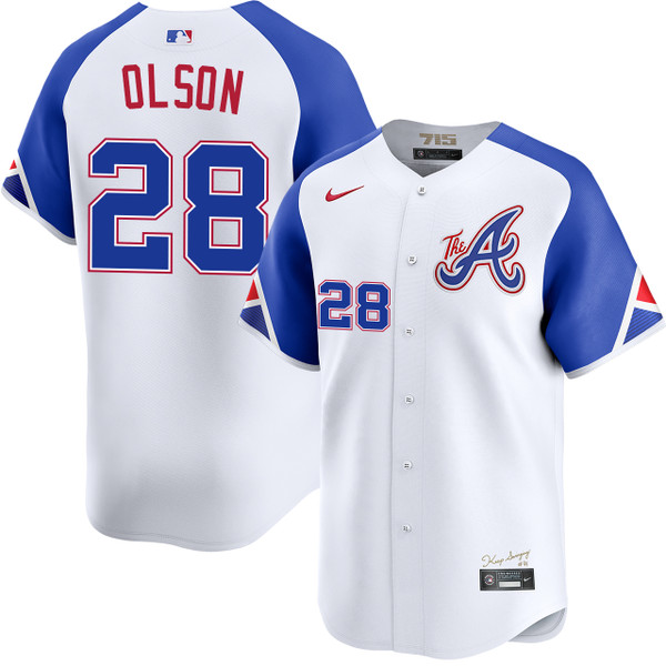 Matt Olson Atlanta Braves City Connect Limited Jersey by NIKE