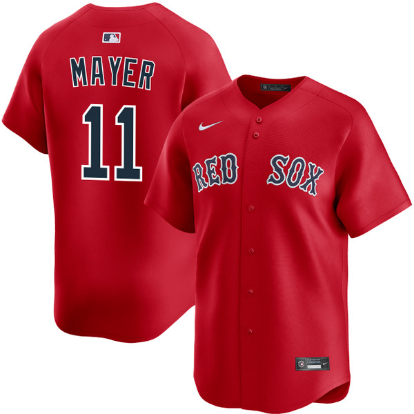 Marcelo Mayer Boston Red Sox Alternate Red Limited Jersey by NIKE