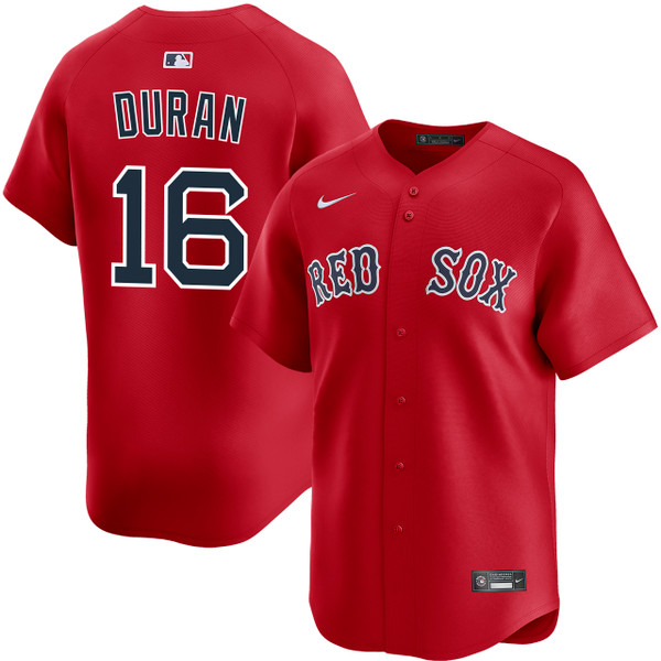 ボストン・レッド・ソックス オーセンティック RED SOX JERSEY Jarren Duran Boston Red Sox Alternate Red Limited Jersey by NIKE