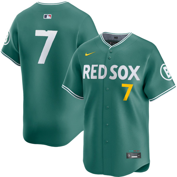 Masataka Yoshida Boston Red Sox Green City Connect Limited Jersey