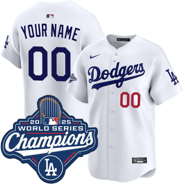 Los Angeles Dodgers Personalized Home World Series Champions