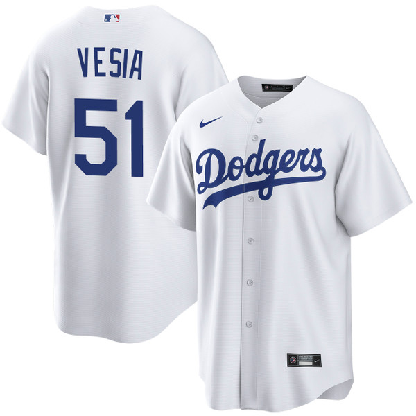 Alex Vesia Los Angeles Dodgers Home Jersey by NIKE® | Official MLB®