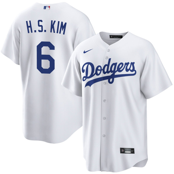Hyeseong Kim Los Angeles Dodgers Home Jersey by NIKE® | Official MLB®