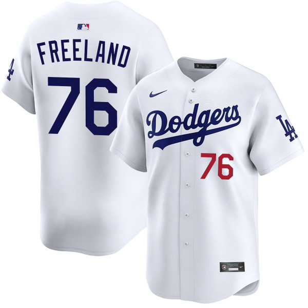 Alex Freeland Los Angeles Dodgers Home Limited Jersey by NIKE