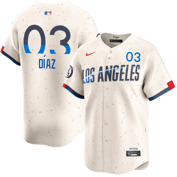 NIKEドジャース City Connect Limited ユニフォーム L Edwin Díaz Los Angeles Dodgers City Connect Limited Jersey by NIKE