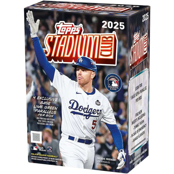 TOPPS STADIUM CLUB ＆ BOWMAN 2025 MLB® Stadium Club Value Box by TOPPS® | Official MLB®