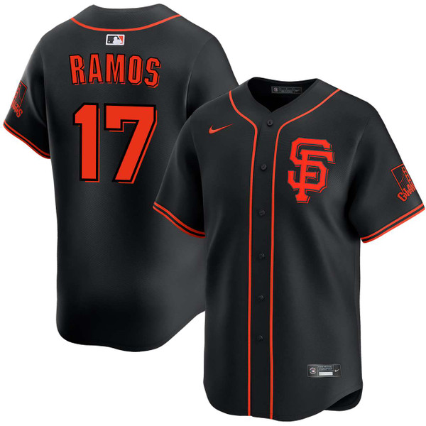 Heliot Ramos San Francisco Giants Alternate Black Limited Jersey