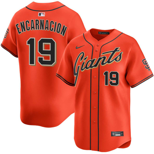 Jerar Encarnacion San Francisco Giants Alternate Orange Limited