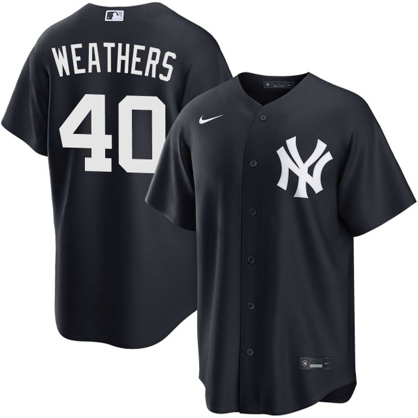 Ryan Weathers New York Yankees Alternate Jersey by NIKE