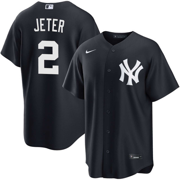 NEW YORK YANKEES JETER ユニフォーム Derek Jeter New York Yankees Alternate Jersey by NIKE® | Official MLB®
