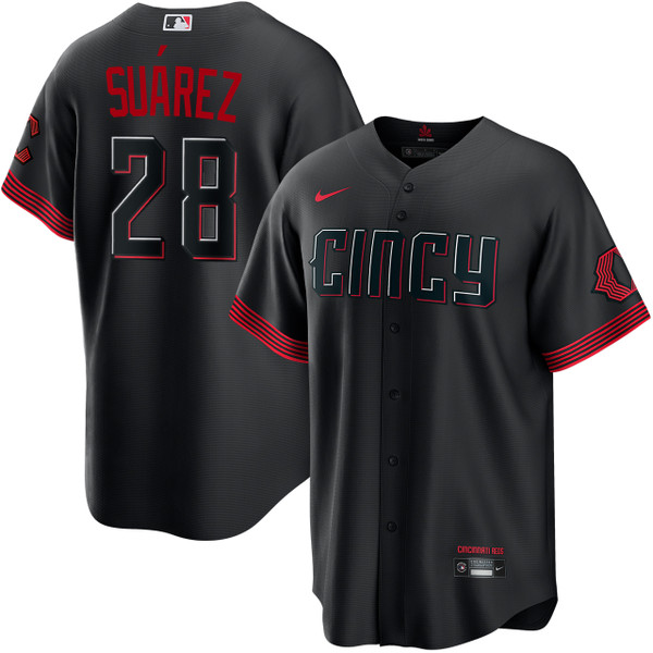 Eugenio Suárez Cincinnati Reds City Connect Jersey by NIKE