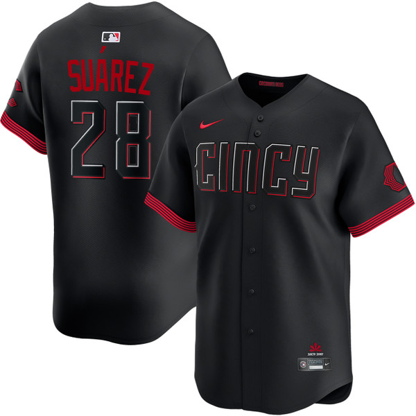 ナイキ　パドレス　SUAREZ 75 ユニフォーム ストライプ Eugenio Suárez Cincinnati Reds City Connect Limited Jersey by NIKE