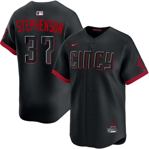 Tyler Stephenson Cincinnati Reds City Connect Limited Jersey by