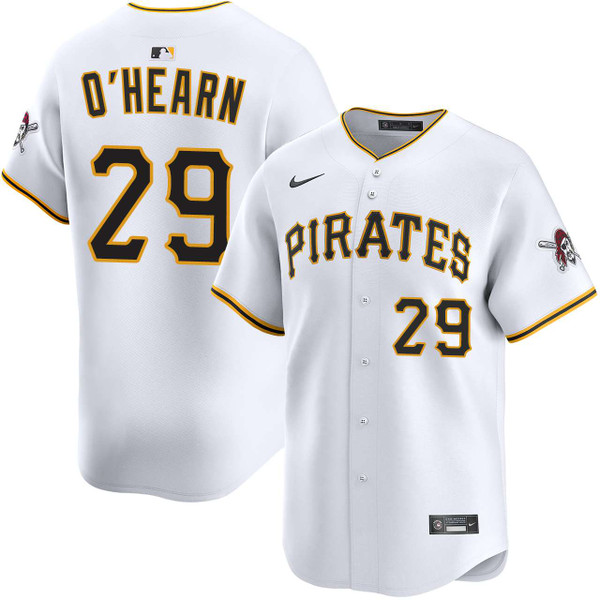 Ryan O'Hearn Pittsburgh Pirates Home Limited Jersey by NIKE