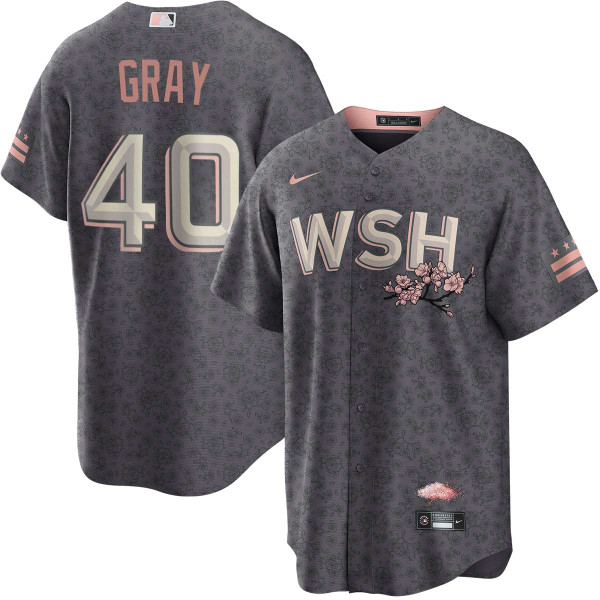Josiah Gray Washington Nationals Cherry Blossom City Connect