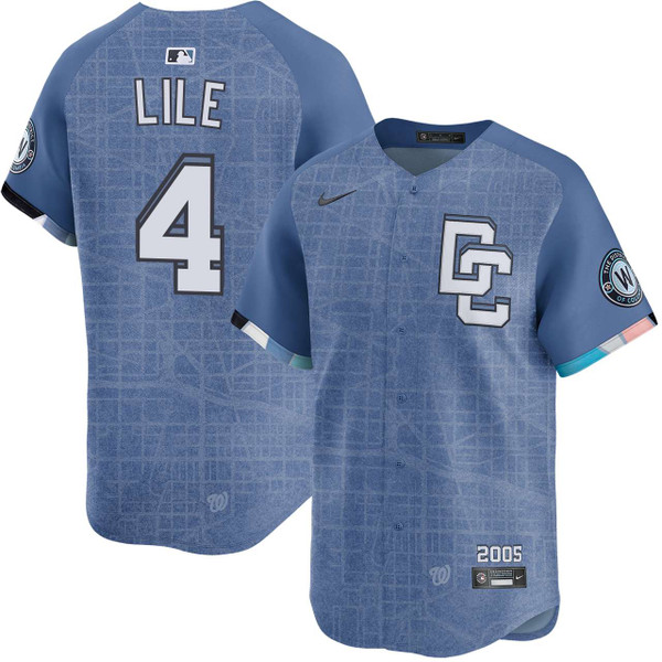 Daylen Lile Washington Nationals City Connect Limited Jersey by
