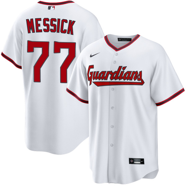 Parker Messick Cleveland Guardians Home Jersey by NIKE® | Official