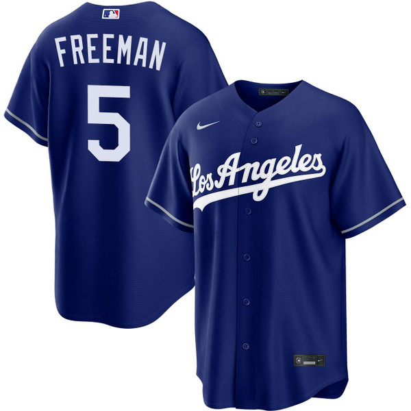 Freddie Freeman Los Angeles Dodgers 2026 Alternate Royal Jersey by