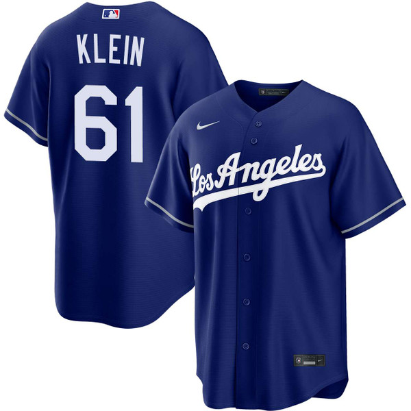 Will Klein Los Angeles Dodgers 2026 Alternate Royal Jersey by NIKE