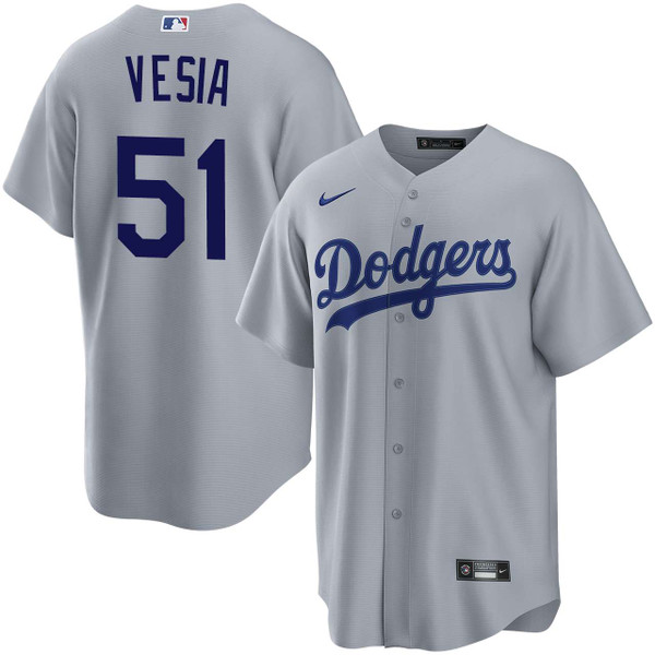 Alex Vesia Los Angeles Dodgers 2026 Road Jersey by NIKE Alex Vesia Los Angeles Dodgers 2026 Road Jersey by NIKE