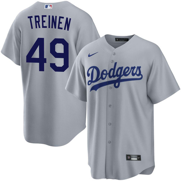 Blake Treinen Los Angeles Dodgers 2026 Road Jersey by NIKE