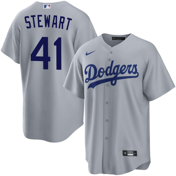 Brock Stewart Los Angeles Dodgers 2026 Road Jersey by NIKE