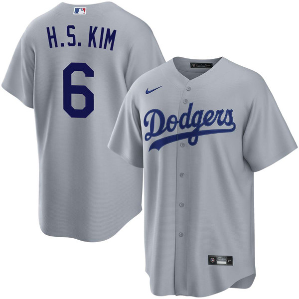 Hyeseong Kim Los Angeles Dodgers 2026 Road Jersey by NIKE