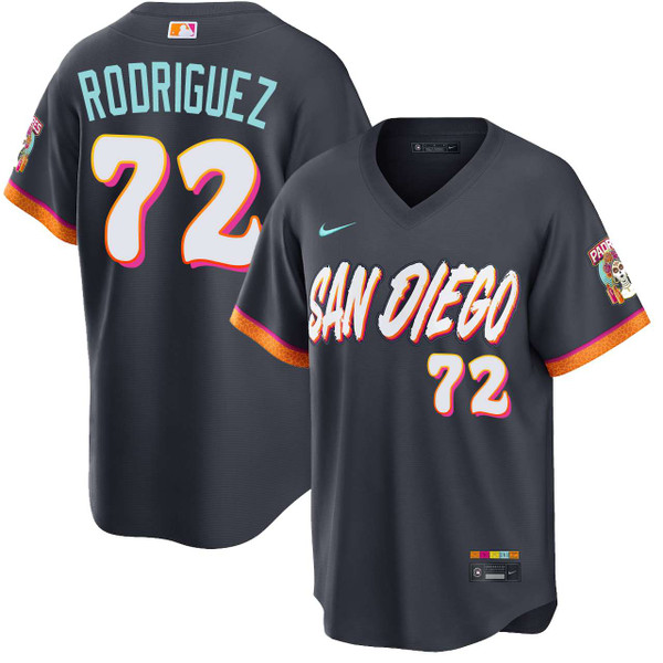Bradgley Rodriguez San Diego Padres City Connect Stadium Jersey by