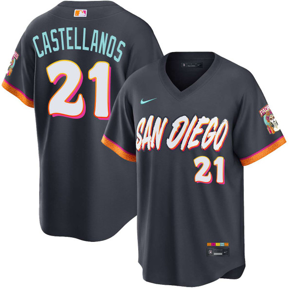 Nick Castellanos San Diego Padres City Connect Stadium Jersey by