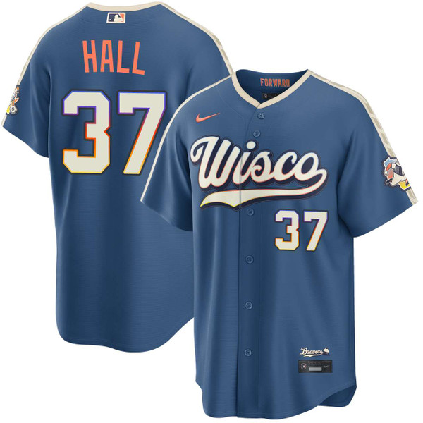 DL Hall Milwaukee Brewers Mineral Blue 2026 City Connect Stadium