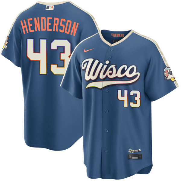 Logan Henderson Milwaukee Brewers Mineral Blue 2026 City Connect