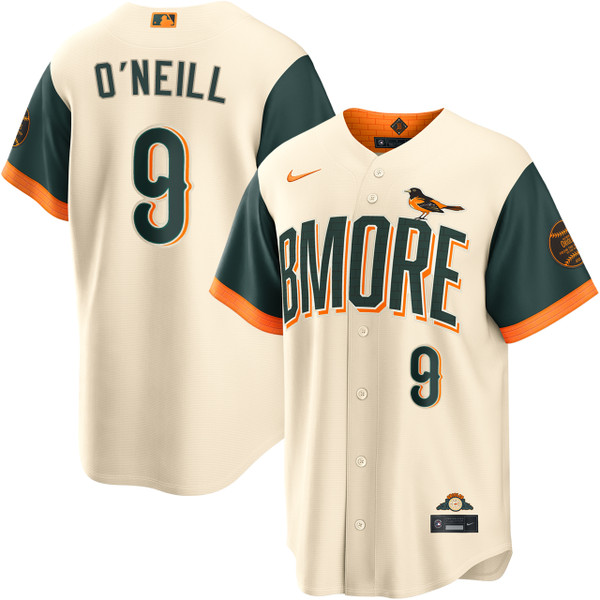 Tyler O'Neill Baltimore Orioles Cream 2026 City Connect Jersey by