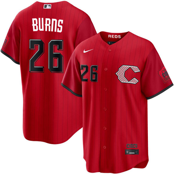 Chase Burns Cincinnati Reds Red 2026 City Connect Limited Jersey