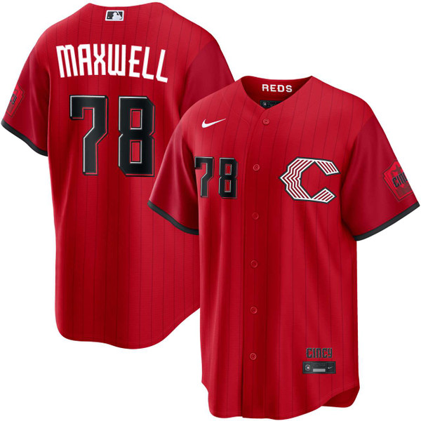 Zach Maxwell Cincinnati Reds Red 2026 City Connect Limited Jersey