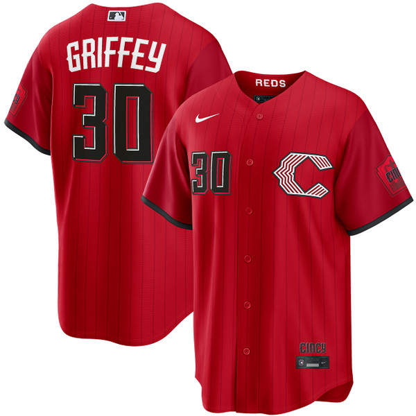 応援グッズ Cincinnati Reds Ken Griffey Jr jersey BL Ken Griffey Jr. Cincinnati Reds Red 2026 City Connect Limited