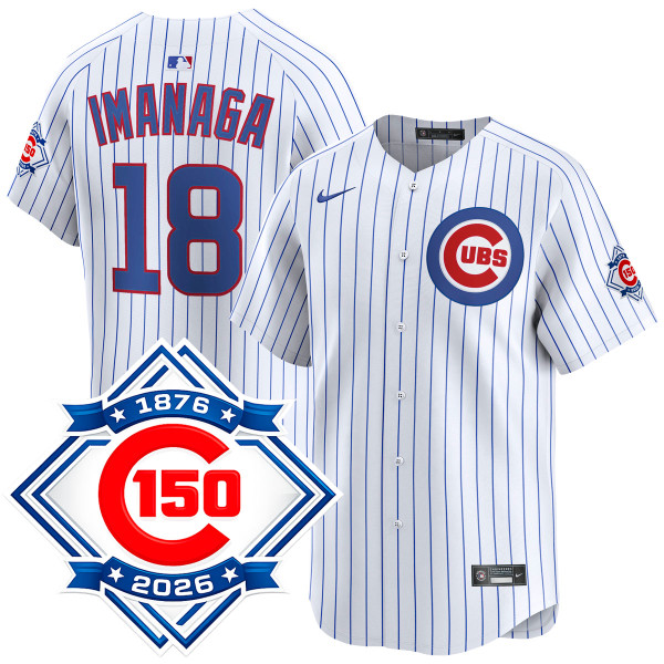 Shōta Imanaga Chicago Cubs Home 150th Anniversary Limited Jersey